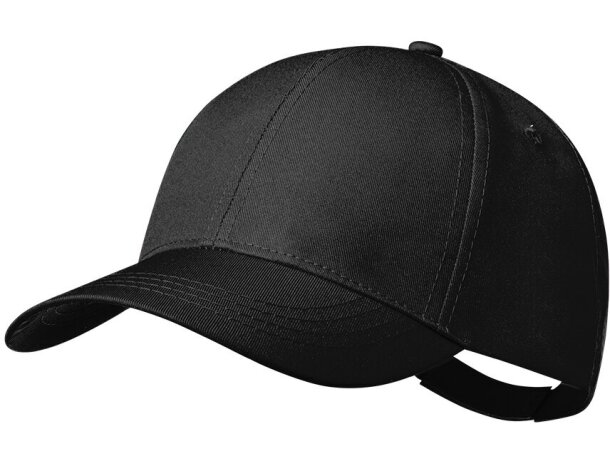 Gorra running personalizada 6 paneles en poliéster rPET ajustable Oconor detalle 2