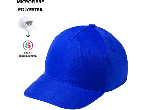 Gorra krox básica de poliéster en 5 paneles para empresas