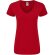 Camiseta Mujer Color Iconic V-Neck rojo