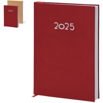 Agendas diarias Canek 2025 en suave PU con caja kraft