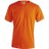 Camiseta Adulto Color "keya" Mc180 naranja