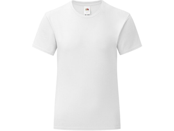 Camiseta Niña Blanca Iconic