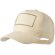 Gorras béisbol 5 paneles rPET Daphne Natural