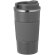 Vaso térmico publicitario con dosificador en tapa acero inoxidable 400ml Drury Gris