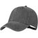 Gorras béisbol 100% algodón 6 paneles Gris