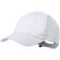 Gorra running promocional algodón reciclado Daimat Blanco