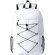 Mochila para profesores con logo Manet en resistente 600D RPET sostenible Blanco