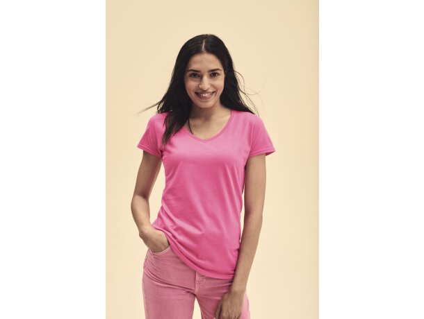 Camiseta Mujer Color Iconic V-Neck