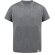 Camisetas niños cuello redondo poliéster 150 g/m2 Bandul Gris