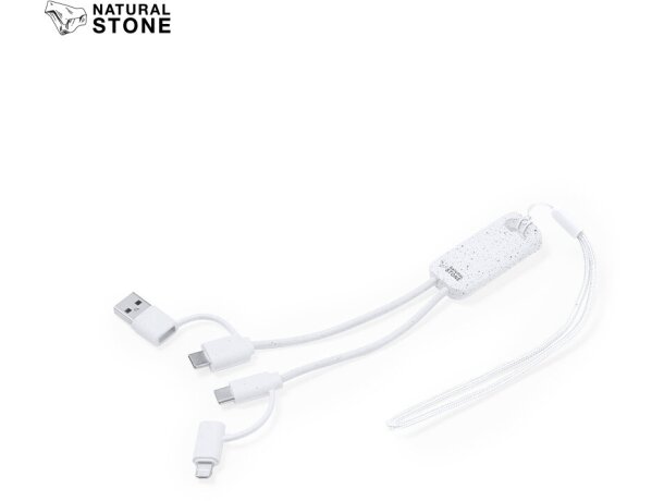 Cable cargador promocional salida tipo c, lightning y micro usb Surgex detalle 1