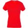 Camisetas de deporte mujer Tecnic Plus transpirable entallada roja