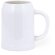 Taza personalizada Heim de cerámica blanca 700ml con cómoda asa Blanco