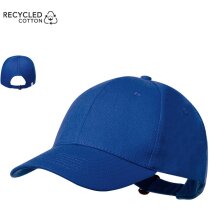 Gorras running con cierre ajustable y algodón reciclado Daimat