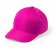 Gorra krox básica de poliéster en 5 paneles personalizada fucsia