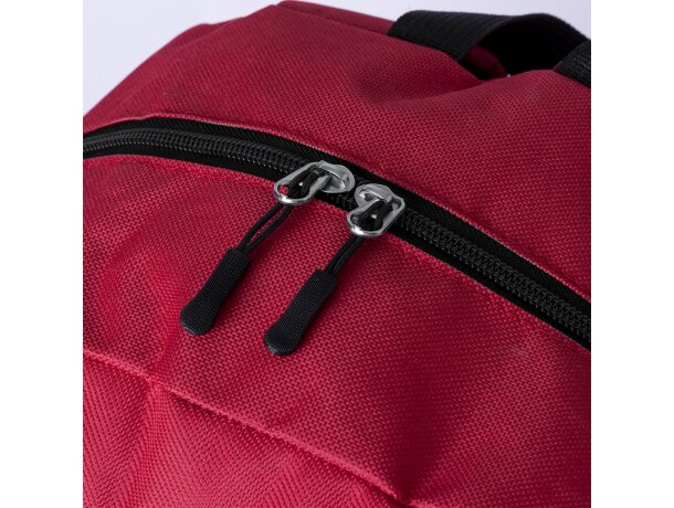 Mochila para profesores con logo Manet en resistente 600D RPET sostenible detalle 5