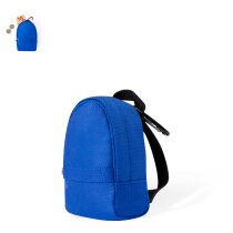 Monedero publicitario Meyvin en forma de mochila con mosquetón práctico