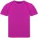 Camiseta técnica manga corta poliéster 135 g/m2 Sappor Fucsia