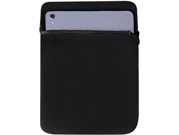 Fundas para tablets para empresas Garlan práctica y soft shell negra detalle 3