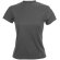 Camisetas de deporte mujer Tecnic Plus transpirable entallada gris