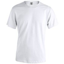 Camiseta manga corta para mujer economica Mc150 Keya blanca algodón 150 g/m2
