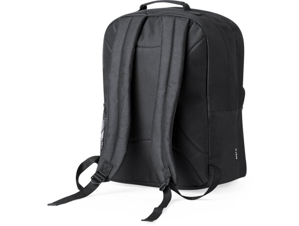 Mochila para profesores con logotipo Bogart resistente 600D RPET sostenible detalle 3