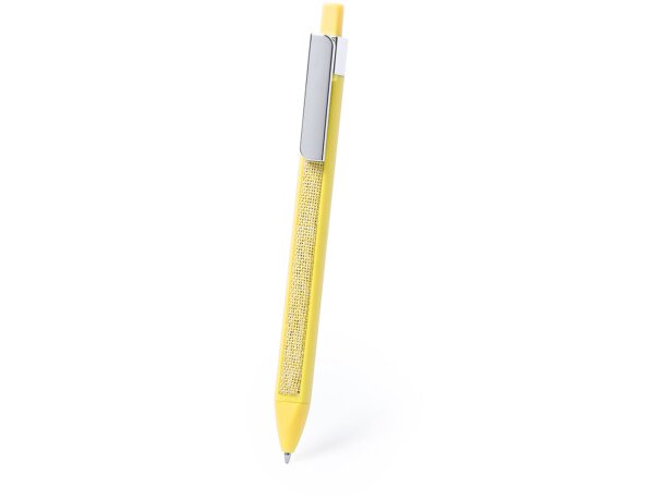 Bolígrafo Teins merchandising amarillo