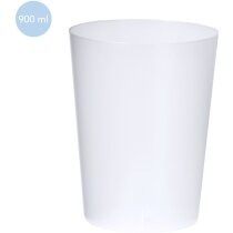 Vaso de plástico publicitario Malsuk 900ml flexible y reutilizable