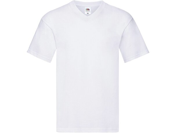 Camiseta Adulto Blanca Iconic V-Neck