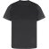 Camiseta deportiva unisex de poliéster 140 g/m2 Tecnic Ulken Negro