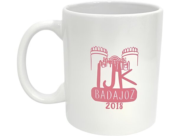 Taza Impex de cerámica blanca básica personalizado