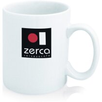 Tazas personalizadas de cerámica blanca básica Impex 330ml ideales para impresiones