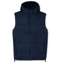 Chaleco unisex poliéster con capucha