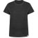 Camisetas mujer rpet poliéster 150 g/m2 Bandul Negro