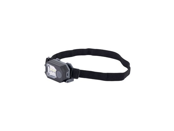 Linterna personalizada Fronter frontal tres LED smd color negro