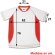 Camisetas de publicidad Arabia técnica adulto 6 colores combinados blanco Rojo