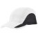 Gorras running plegables microfibra técnica Fresh 7 colores Blanco