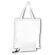 Bolsas plegables publicitarias James poliéster 190t 43,5x40,5 cm 6 colores Blanco