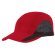 Gorras running plegables microfibra técnica Fresh 7 colores Rojo