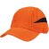 Gorras running microfibra técnica Runner 9 colores Naranja