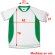 Camisetas de publicidad Arabia técnica adulto 6 colores combinados blanco Verde