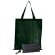 Bolsas plegables publicitarias James poliéster 190t 43,5x40,5 cm 6 colores Negro