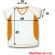 Camisetas publicitarias Arabia mujer 6 col combinados con blanco 4 tallas Naranja