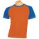 Camisetas deportivas personalizadas London 3 colores 4 tallas Naranja