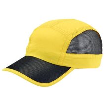 Gorras running microfibra perforada a laser Matrix 5 colores negro