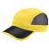 Gorras running microfibra perforada a laser Matrix 5 colores negro detalle 1