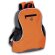 Mochila infantile personalizada Poppy poliéster combinada gris 8 colores Naranja