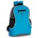 Mochila infantile personalizada Poppy poliéster combinada gris 8 colores Azul Claro