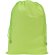 Bolsa personalizada con tiradores de plástico Flack 30 x 42 cm Verde pistacho