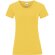 Camiseta manga corta grabada algodón RingSpun150 g/m2 Iconic Amarillo