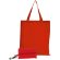 Bolsas plegables publicitarias James poliéster 190t 43,5x40,5 cm 6 colores Rojo